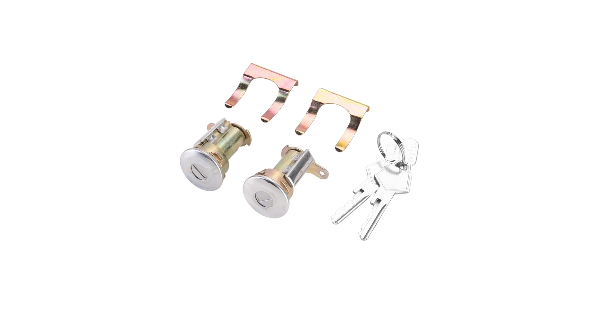 Amazon.com: Yollky Car Door Lock Cylinder with Keys for